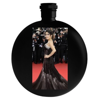 Salma Hayek Round Flask