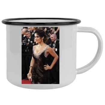 Salma Hayek Camping Mug