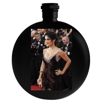 Salma Hayek Round Flask