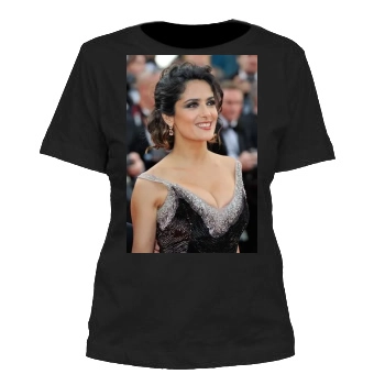 Salma Hayek Women's Cut T-Shirt