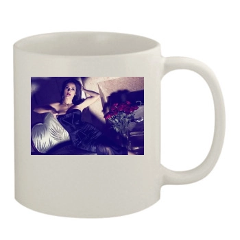 Salma Hayek 11oz White Mug