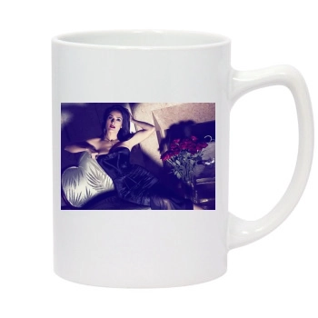 Salma Hayek 14oz White Statesman Mug