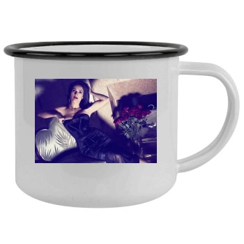 Salma Hayek Camping Mug