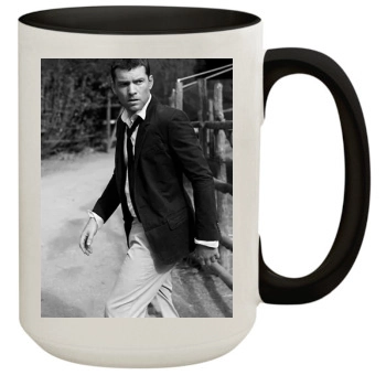 Sam Worthington 15oz Colored Inner & Handle Mug