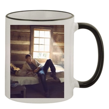 Sam Worthington 11oz Colored Rim & Handle Mug