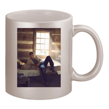 Sam Worthington 11oz Metallic Silver Mug