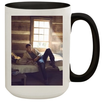 Sam Worthington 15oz Colored Inner & Handle Mug