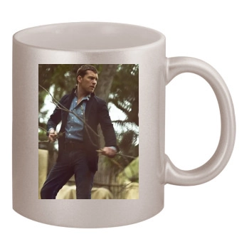 Sam Worthington 11oz Metallic Silver Mug