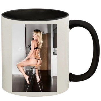 Sara Jean Underwood 11oz Colored Inner & Handle Mug