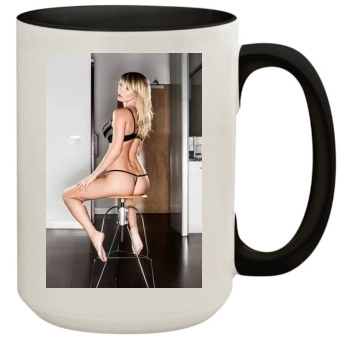 Sara Jean Underwood 15oz Colored Inner & Handle Mug