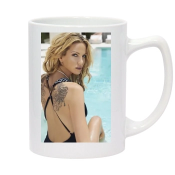 Sarah Harding 14oz White Statesman Mug