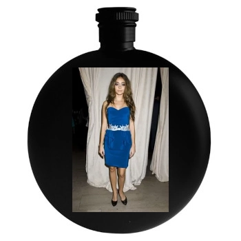 Sarah Hyland Round Flask