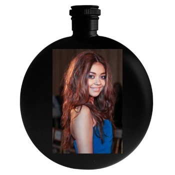 Sarah Hyland Round Flask