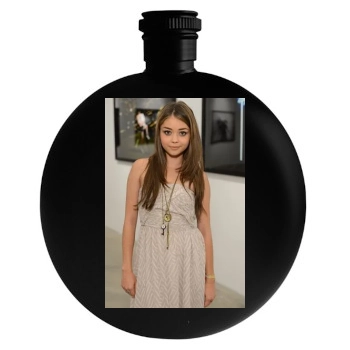 Sarah Hyland Round Flask