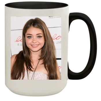 Sarah Hyland 15oz Colored Inner & Handle Mug