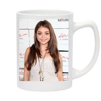 Sarah Hyland 14oz White Statesman Mug