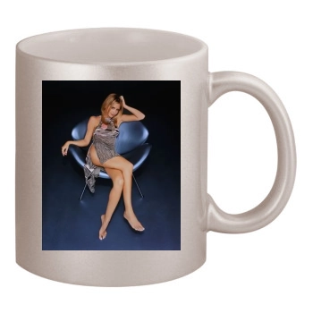 Sarah Michelle Gellar 11oz Metallic Silver Mug