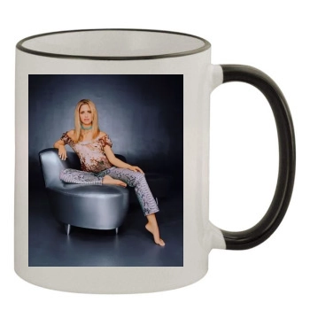 Sarah Michelle Gellar 11oz Colored Rim & Handle Mug