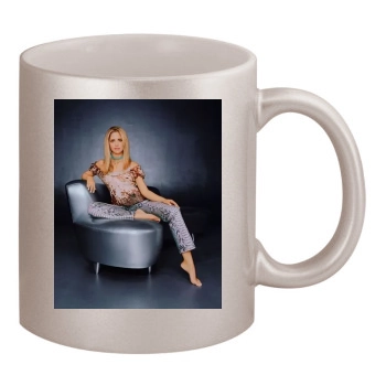 Sarah Michelle Gellar 11oz Metallic Silver Mug