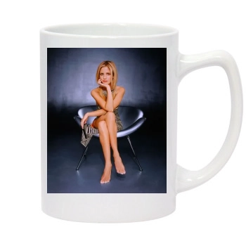 Sarah Michelle Gellar 14oz White Statesman Mug