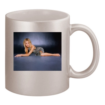 Sarah Michelle Gellar 11oz Metallic Silver Mug