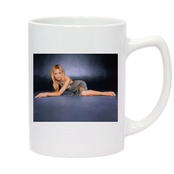 Sarah Michelle Gellar 14oz White Statesman Mug