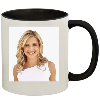 Sarah Michelle Gellar 11oz Colored Inner & Handle Mug