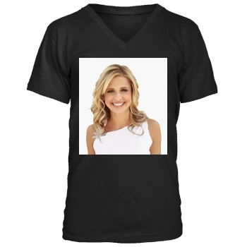 Sarah Michelle Gellar Men's V-Neck T-Shirt