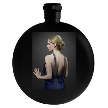 Sarah Michelle Gellar Round Flask