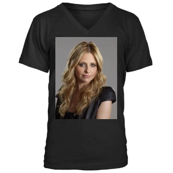 Sarah Michelle Gellar Men's V-Neck T-Shirt