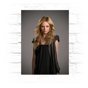 Sarah Michelle Gellar Metal Wall Art