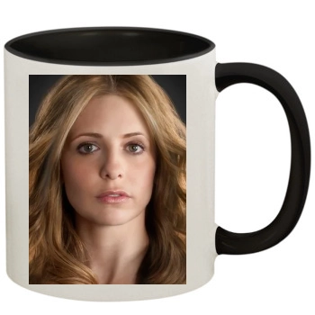 Sarah Michelle Gellar 11oz Colored Inner & Handle Mug