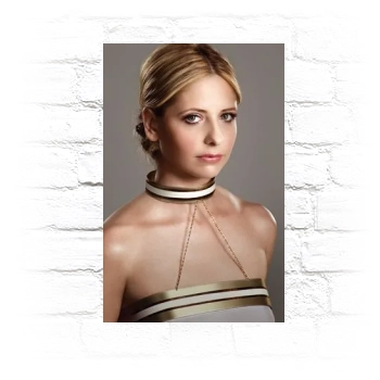 Sarah Michelle Gellar Metal Wall Art