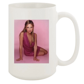 Sarah Michelle Gellar 15oz White Mug