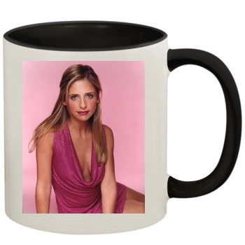 Sarah Michelle Gellar 11oz Colored Inner & Handle Mug