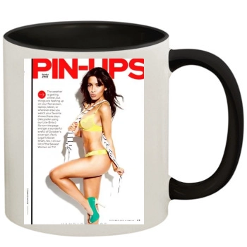 Sarah Shahi 11oz Colored Inner & Handle Mug