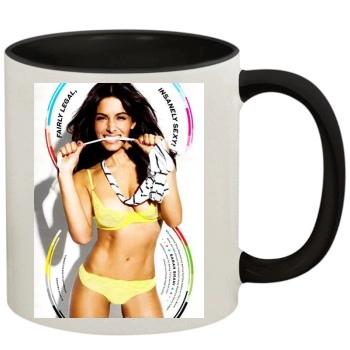 Sarah Shahi 11oz Colored Inner & Handle Mug