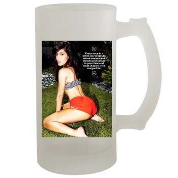 Sarah Shahi 16oz Frosted Beer Stein