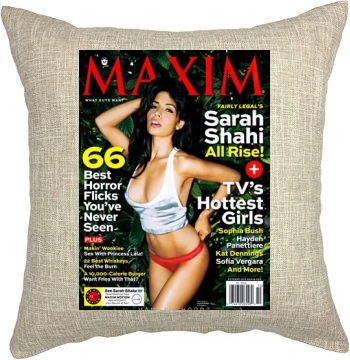 Sarah Shahi Pillow