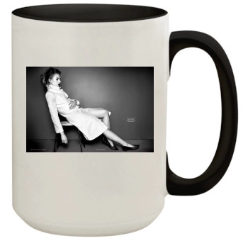 Scarlett Johansson 15oz Colored Inner & Handle Mug