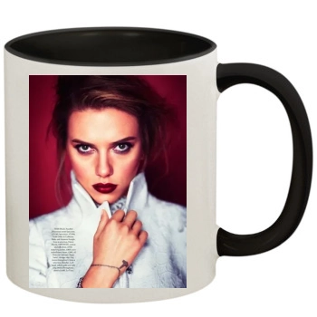 Scarlett Johansson 11oz Colored Inner & Handle Mug