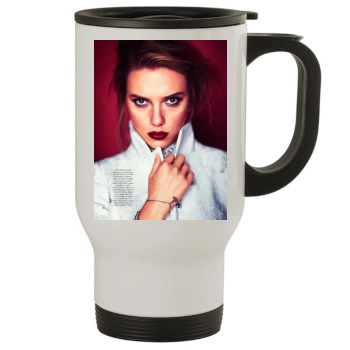 Scarlett Johansson Stainless Steel Travel Mug