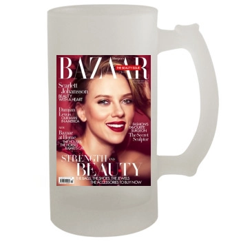 Scarlett Johansson 16oz Frosted Beer Stein