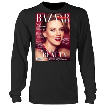 Scarlett Johansson Men's Heavy Long Sleeve TShirt