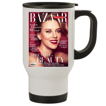 Scarlett Johansson Stainless Steel Travel Mug