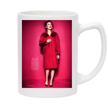 Scarlett Johansson 14oz White Statesman Mug