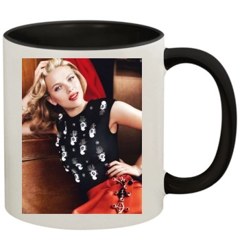 Scarlett Johansson 11oz Colored Inner & Handle Mug