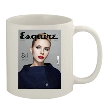 Scarlett Johansson 11oz White Mug