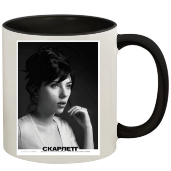 Scarlett Johansson 11oz Colored Inner & Handle Mug