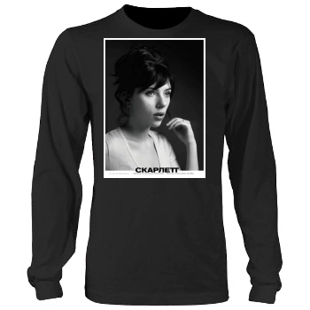 Scarlett Johansson Men's Heavy Long Sleeve TShirt